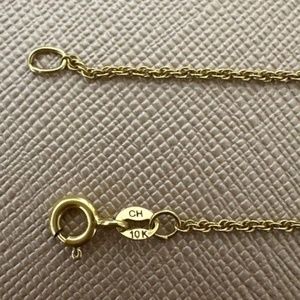 10K Yellow Gold 1.3mm Rope Chain 16"